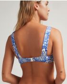 Blaues Balconette Luzia Bikinioberteil
