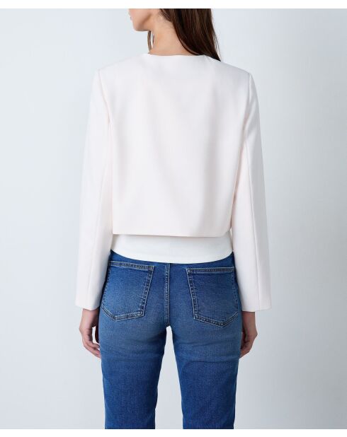 Crèmekleurige jas Uffie