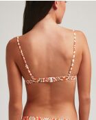 Top de bikini multicolor Sporty Allegria