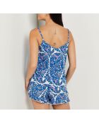 Blue Blossom Unterhemd