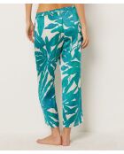 Pantacourt Luina imprimé fond blanc