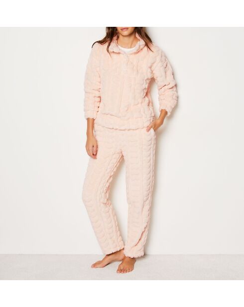 Marka poederroze broek