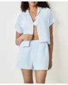 Pantaloncini blu Venicia