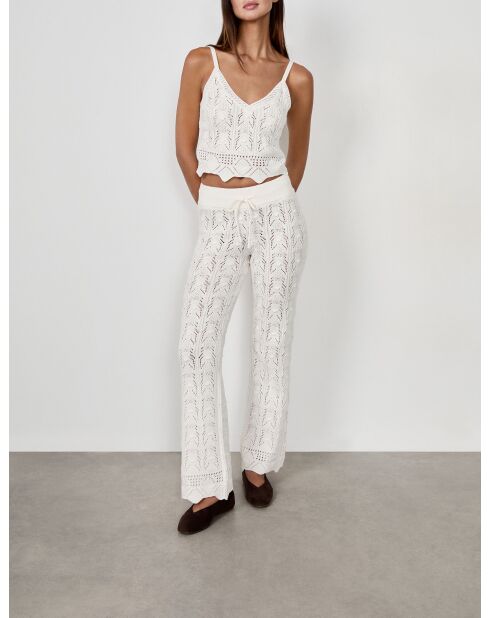 Ecru broek Gaurine
