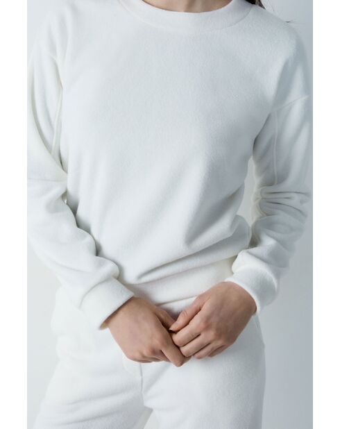 Sweatshirt Loann écru