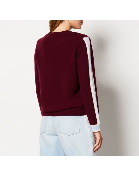 Pull patch France bordeaux