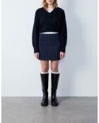 Gonna blu scuro Penelope ray