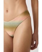 Braziliaans bikinibroekje van High Geode met groene print