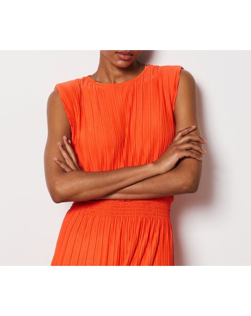 Orangefarbenes Baya Kleid