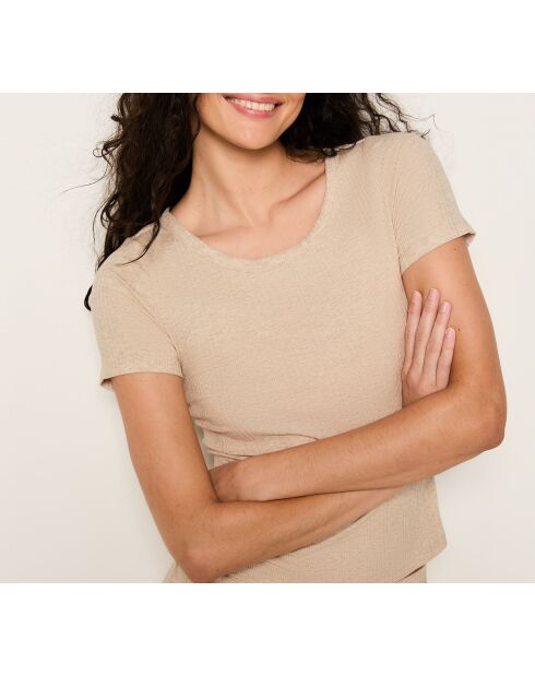 Colyn beigefarbenes T-Shirt