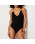 Baba schwarzer einteiliger Badeanzug ohne Rahmen ohne Schale