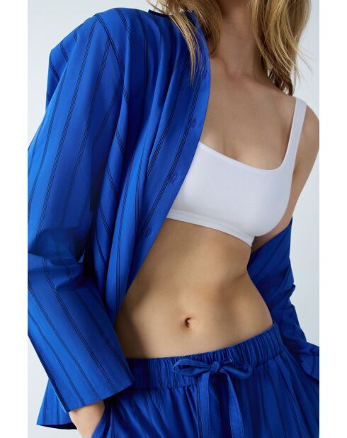 Frozy koningsblauw hemd