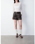 Pantaloncini marroni Ejia