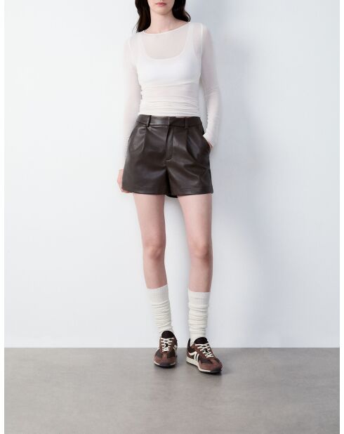 Pantaloncini marroni Ejia