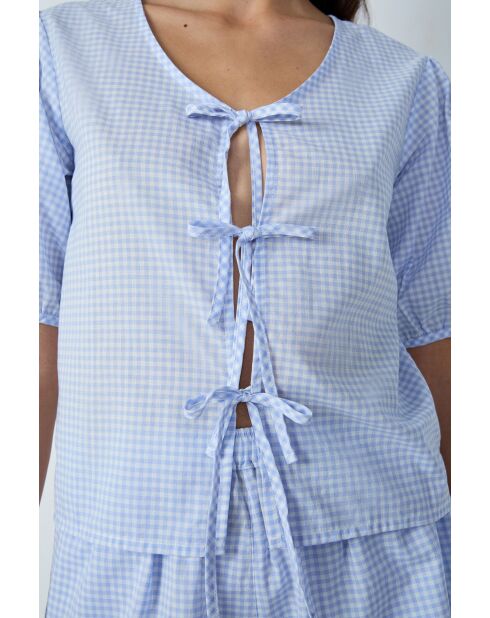 Blusa blu Poupa