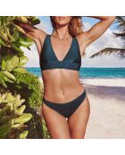 Caleta groene triangelbeha zonder beugel en zonder schelp