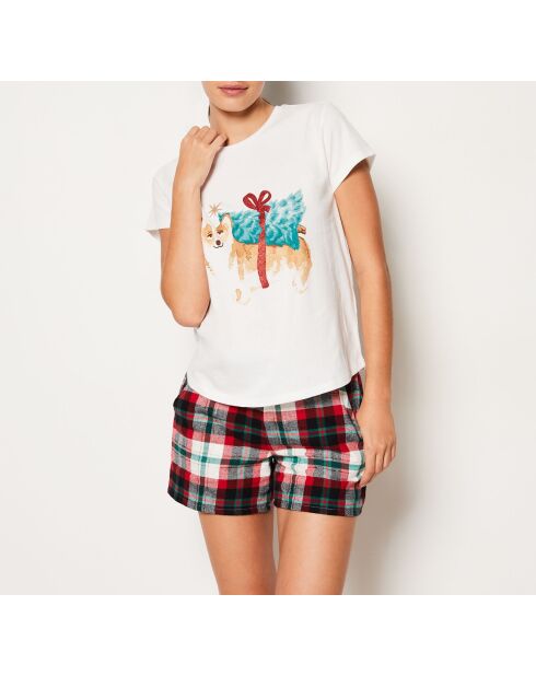 Pyjama deux pièces Gilian Spe écru