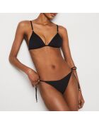 Braziliaans bikinibroekje geknoopt Ficelle Amor zwart