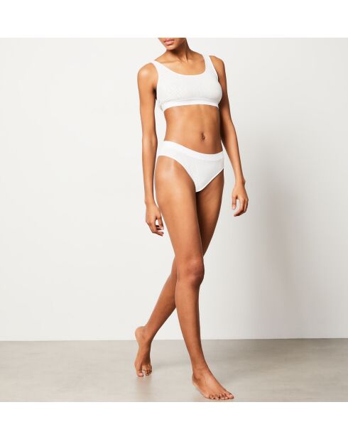 Sujetador blanco con aros Capsule Asana