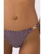 Joe Standard Bikinihose mit marineblauem Aufdruck
