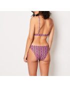 Mehrfarbiger Tzigane-Triangel-BH ohne Bügel und ohne Schale