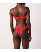 Zagara roter Bralette-BH ohne Bügel und ohne Schale