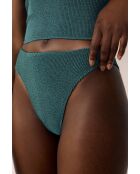 Onesize by Team Bikinihose mit hohem Beinausschnitt, Entengrün