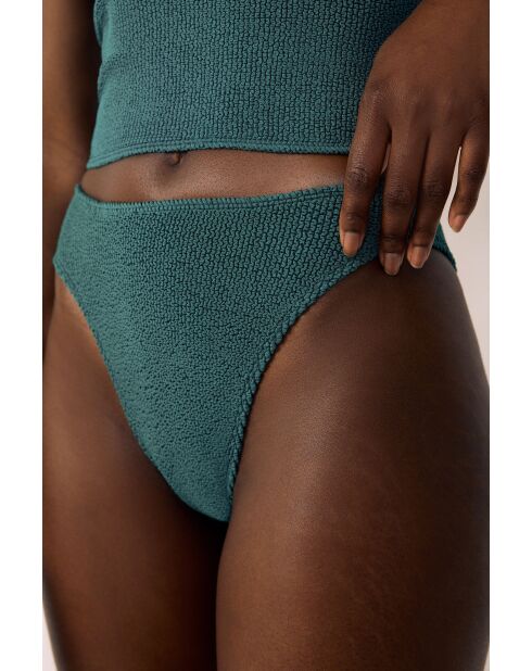 Onesize by Team Bikinihose mit hohem Beinausschnitt, Entengrün