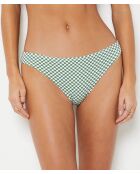 Standard-Bikinihose Vaiana in Weiß und Grün