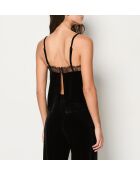 Moira schwarzes Unterhemd