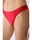 Negara rood hoogopgesneden bikinibroekje