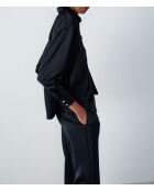 Sleepy schwarzes Hemd