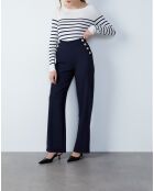 Jimo mitternachtsblaue Hose