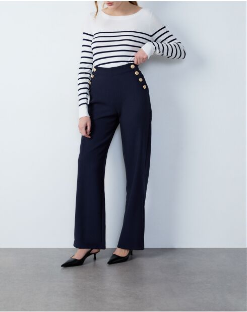 Jimo mitternachtsblaue Hose