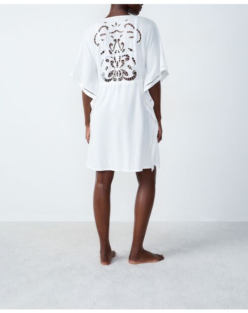 Tunique manche courte Amira b blanc