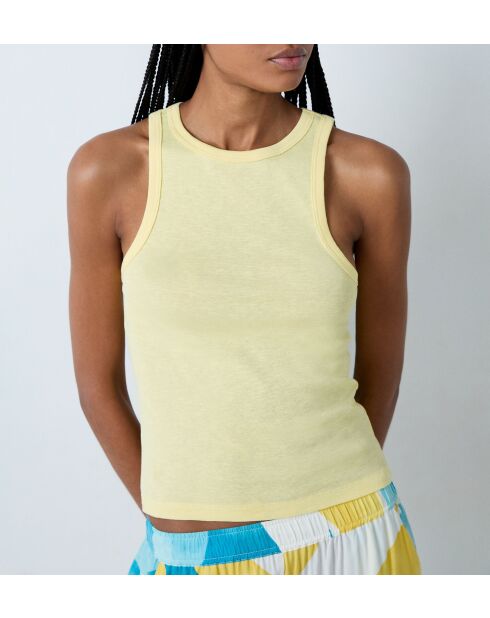 Zonnegele tanktop van Euphelie