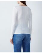 Gaelle Tunesisch ecru T-shirt