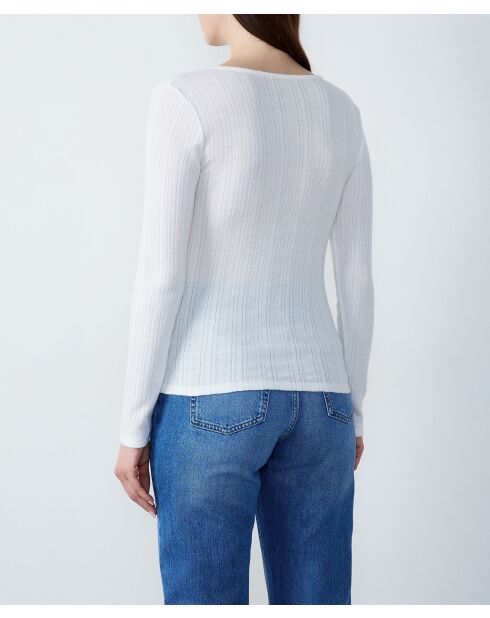 Gaelle Tunesisch ecru T-shirt