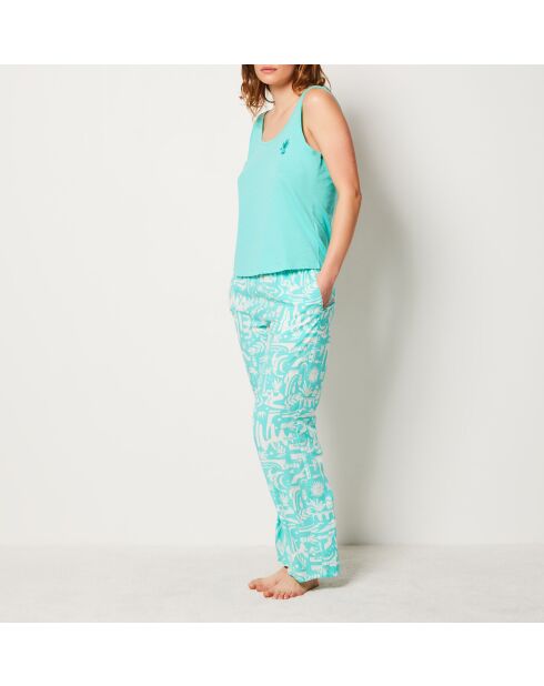 Debardeur Gianni turquoise