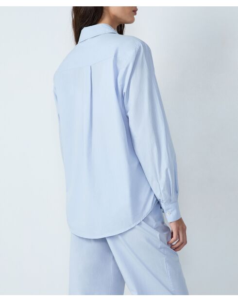 Seline hemelsblauw hemd