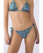 Nouette Sao Bikinihose mit grünem Hintergrundprint