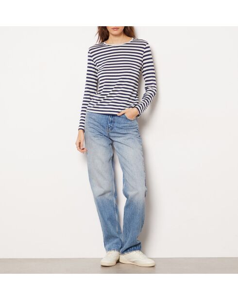 T-Shirt Alban rayure marine