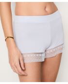 Albane himmelblaue Shorts