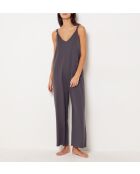 Antracietkleurige jumpsuit uit één stuk Odesa