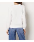 Salime ecrufarbenes Sweatshirt