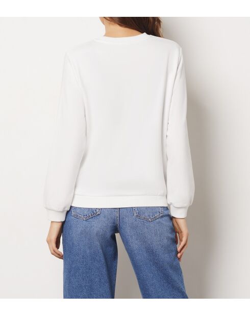 Sweatshirt Salime écru