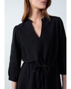 Geborduurde zwarte jurk van Prospere