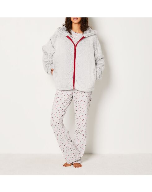 Dreiteiliger Schlafanzug Germin Grey