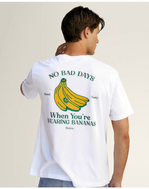 T-shirt bianca Bananas