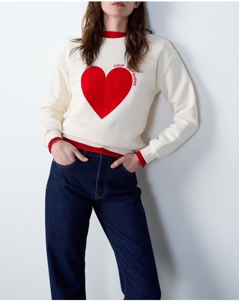 Linnen sweatshirt van Corazon